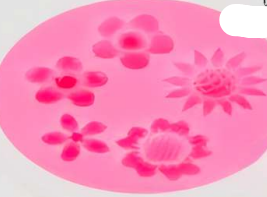 5 CAVITY FLOWER MOULD 0221