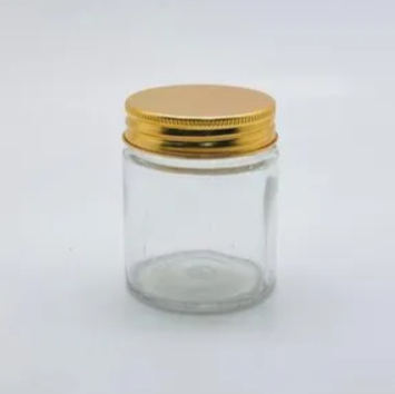 SCREW GLASS JAR 100ML 12PCS
