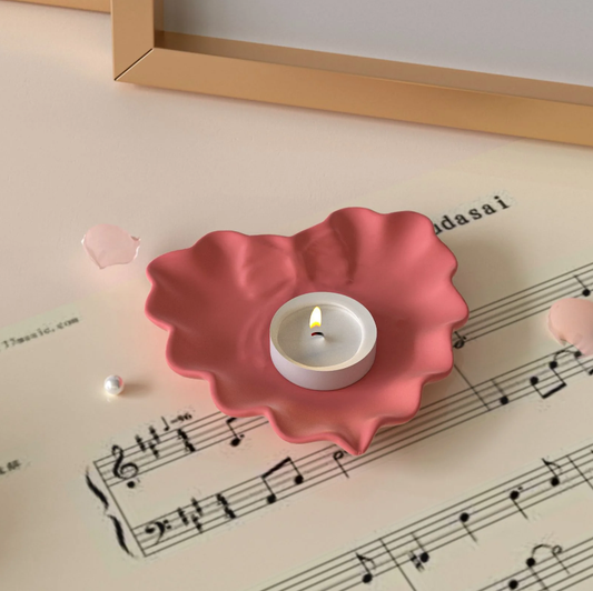 Lace Bow Heart-Shaped Tray  0130