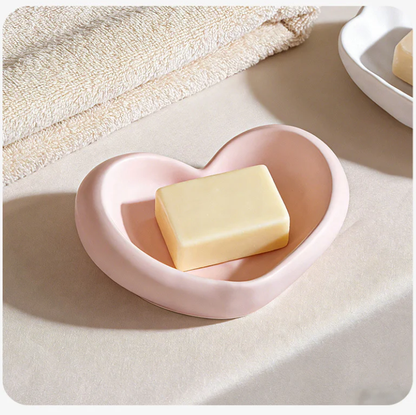 Heart shaped dish, candle cup, resin silicone mold, epoxy resin DIY seashell soap box, storage box  0131