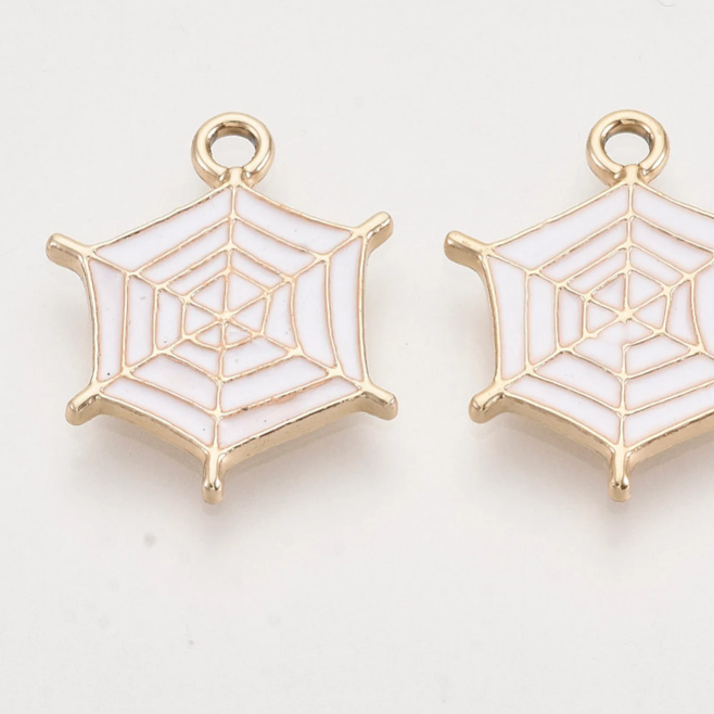 SPIDER WEB CHARM 0002
