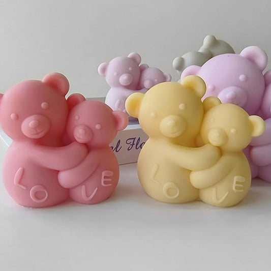 LOVE BEAR TEDDY MOULD 0009