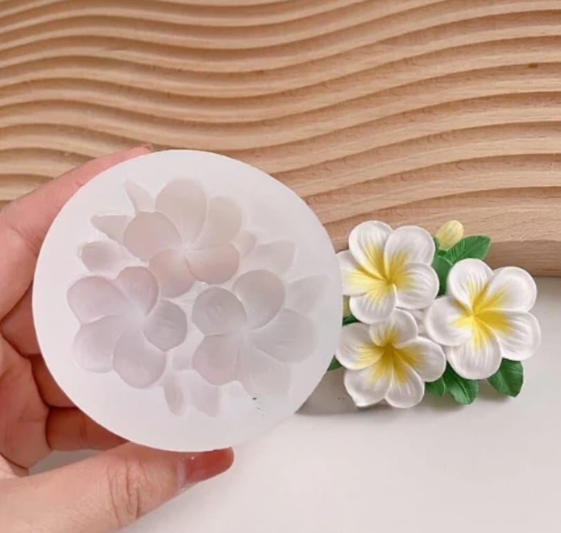 PLUMERIA FLOWER MOULD 0017