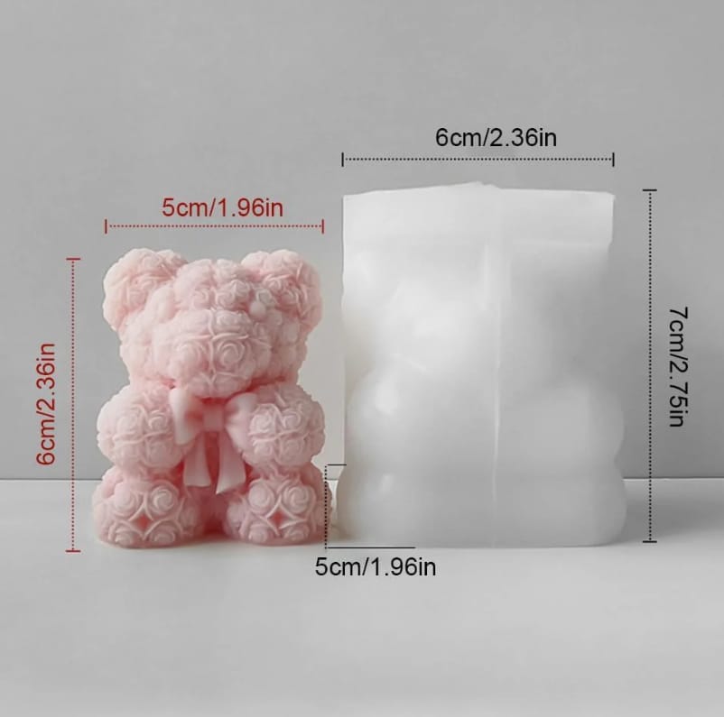 Teddy Bow Mould 0029