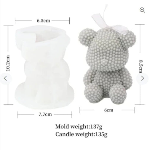 Dotted Bear Mould 0091