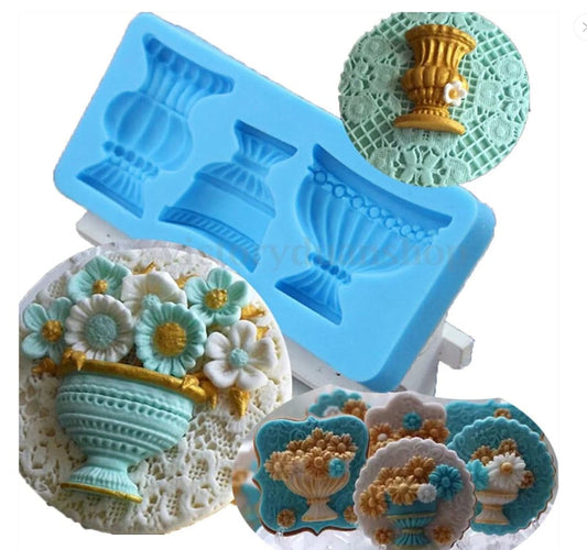 3 Pot Mould 0106