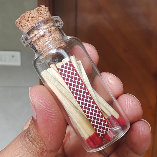 MATCH STICK IN JAR(6PCS)