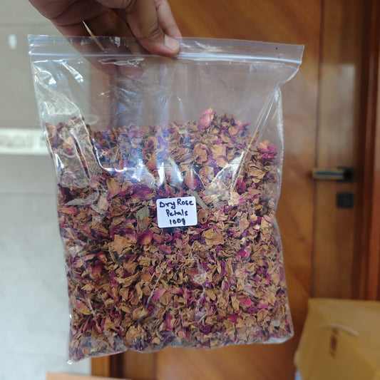 DRY ROSE PETALS