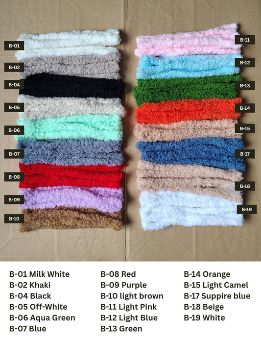 Premium wool Pipe Cleaner Plain l Pack of 1 contains 1 meter length