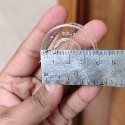 ROUND POLYCARBONATE CUPS 3.8*1.9 CM