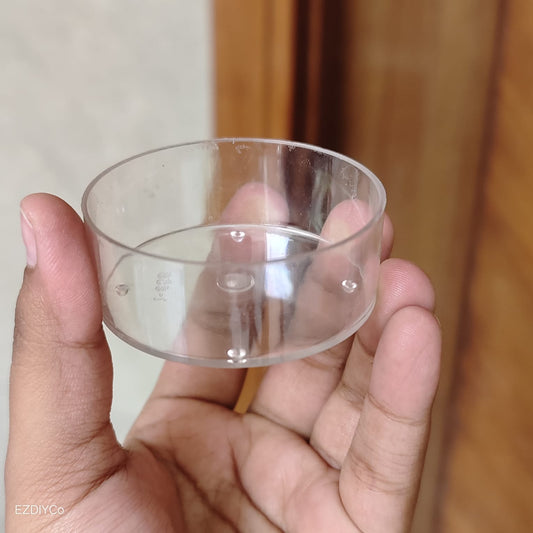 ROUND JUMBO 2 POLYCARBONATE CUPS 5.7*2.2 CM
