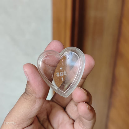 HEART POLYCARBONATE CUPS 4*3.5*1.5 CM