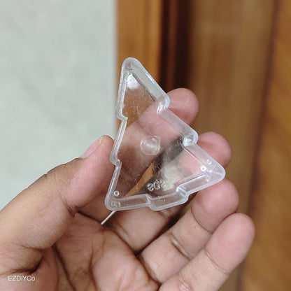 TREE POLYCARBONATE CUPS 4*2.2 CM