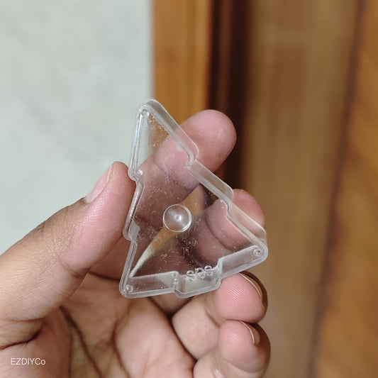 TREE POLYCARBONATE CUPS 4*2.2 CM