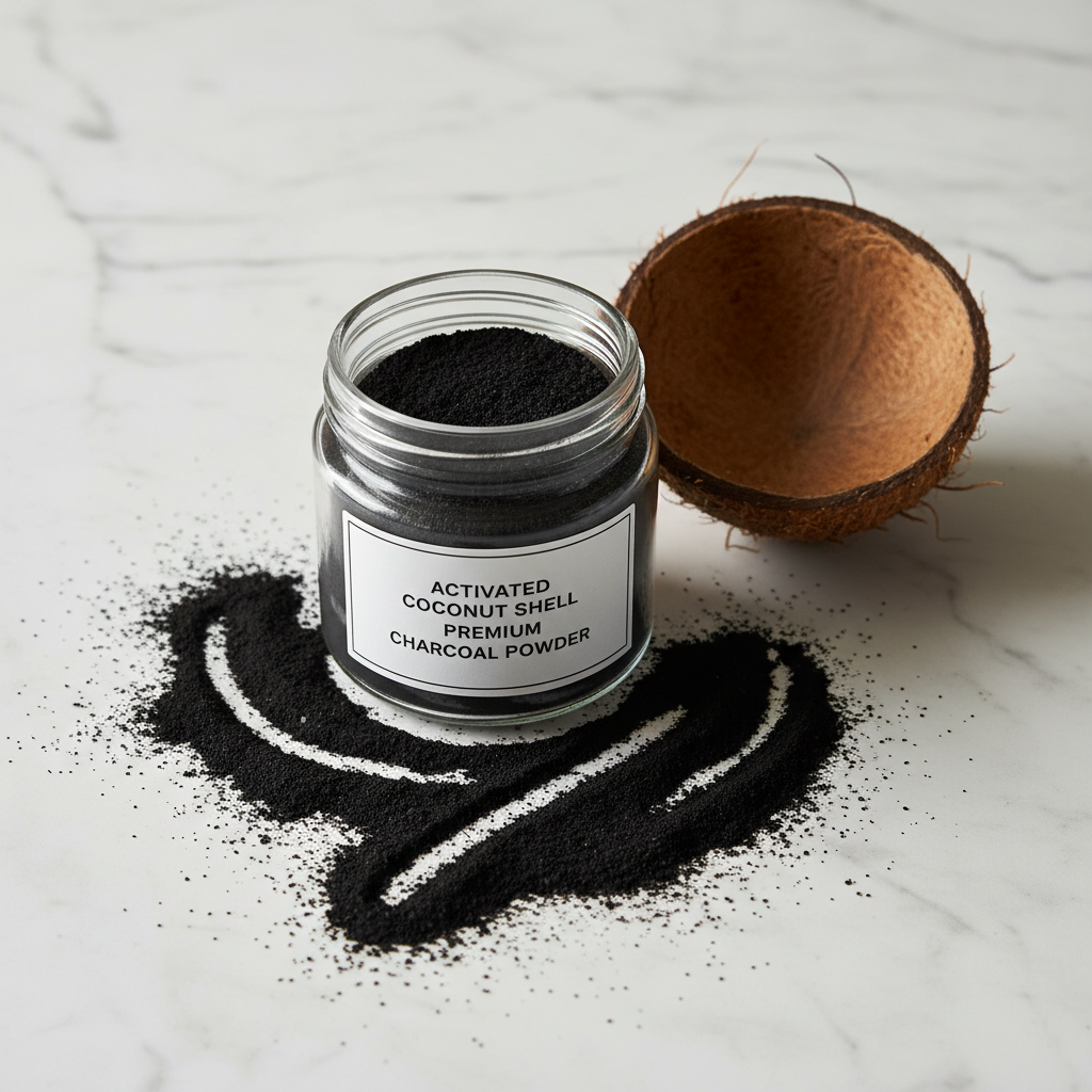Activated Coconut Shell Premium Charcoal Powder