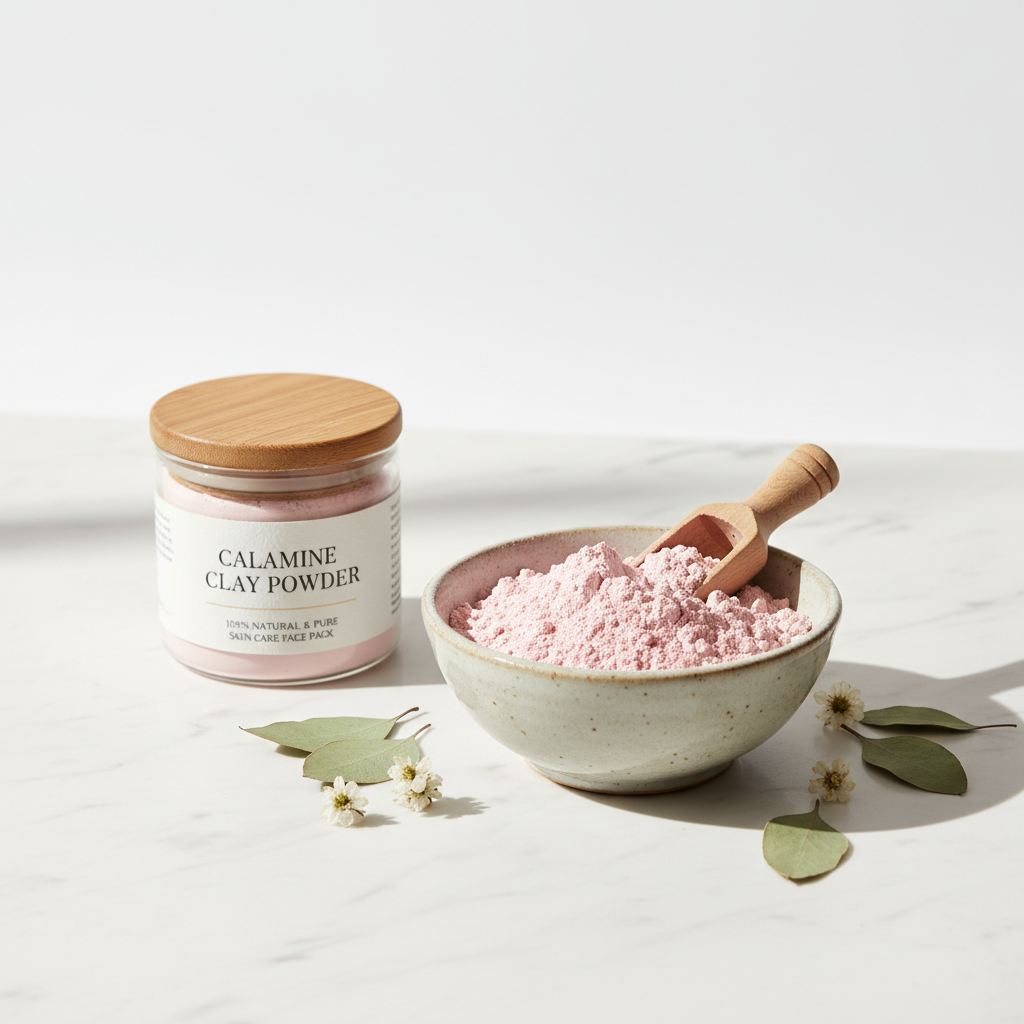Calamine Clay Powder Skin Care Face Pack 100% Natural and Pure