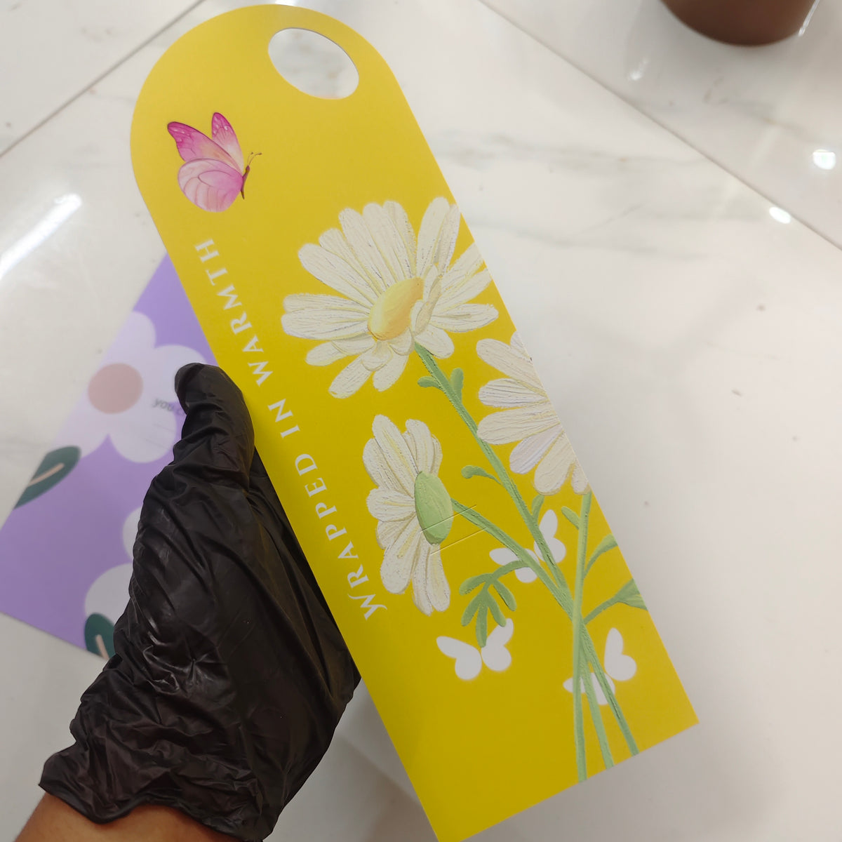 FLORAL CARDS 350 GSM