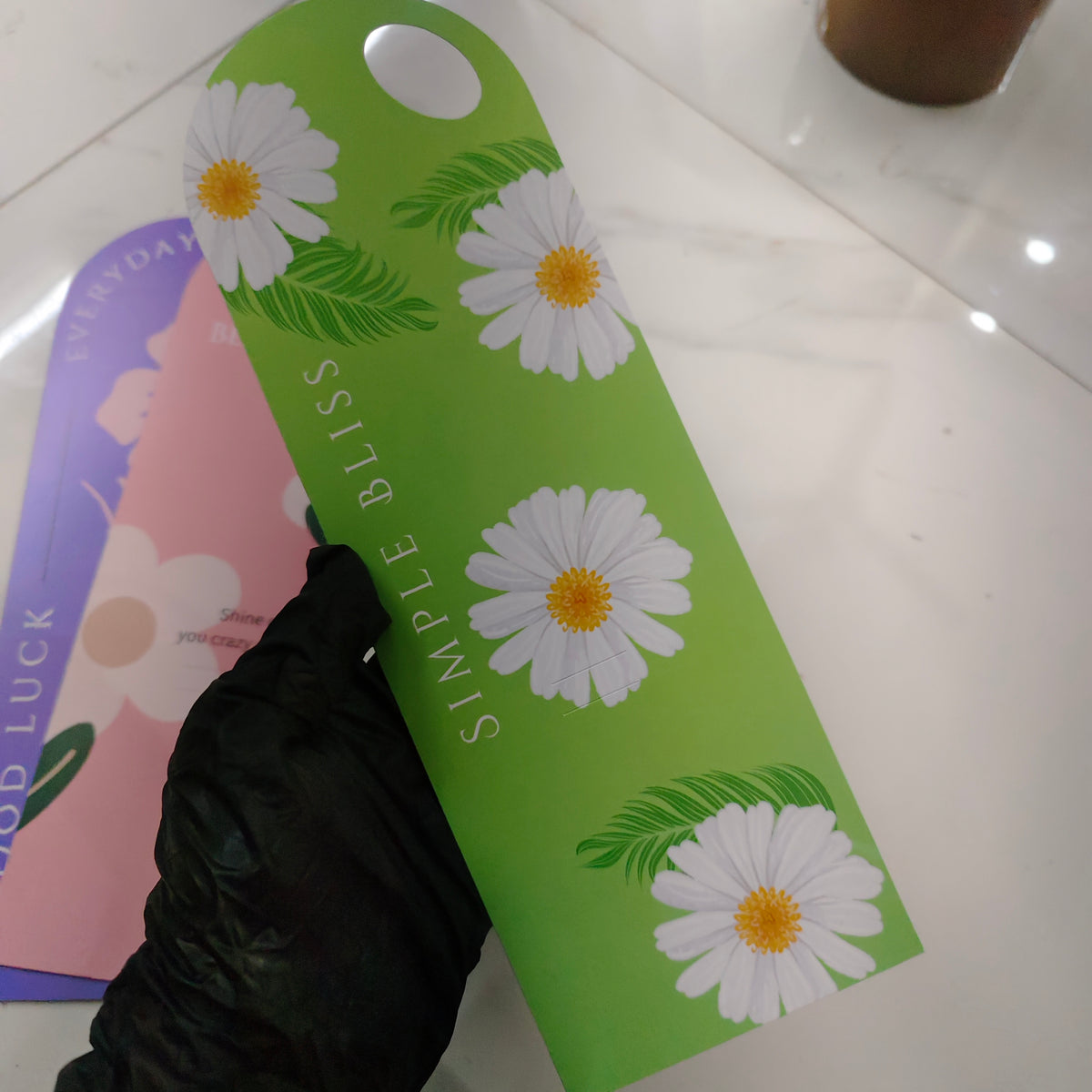 FLORAL CARDS 350 GSM
