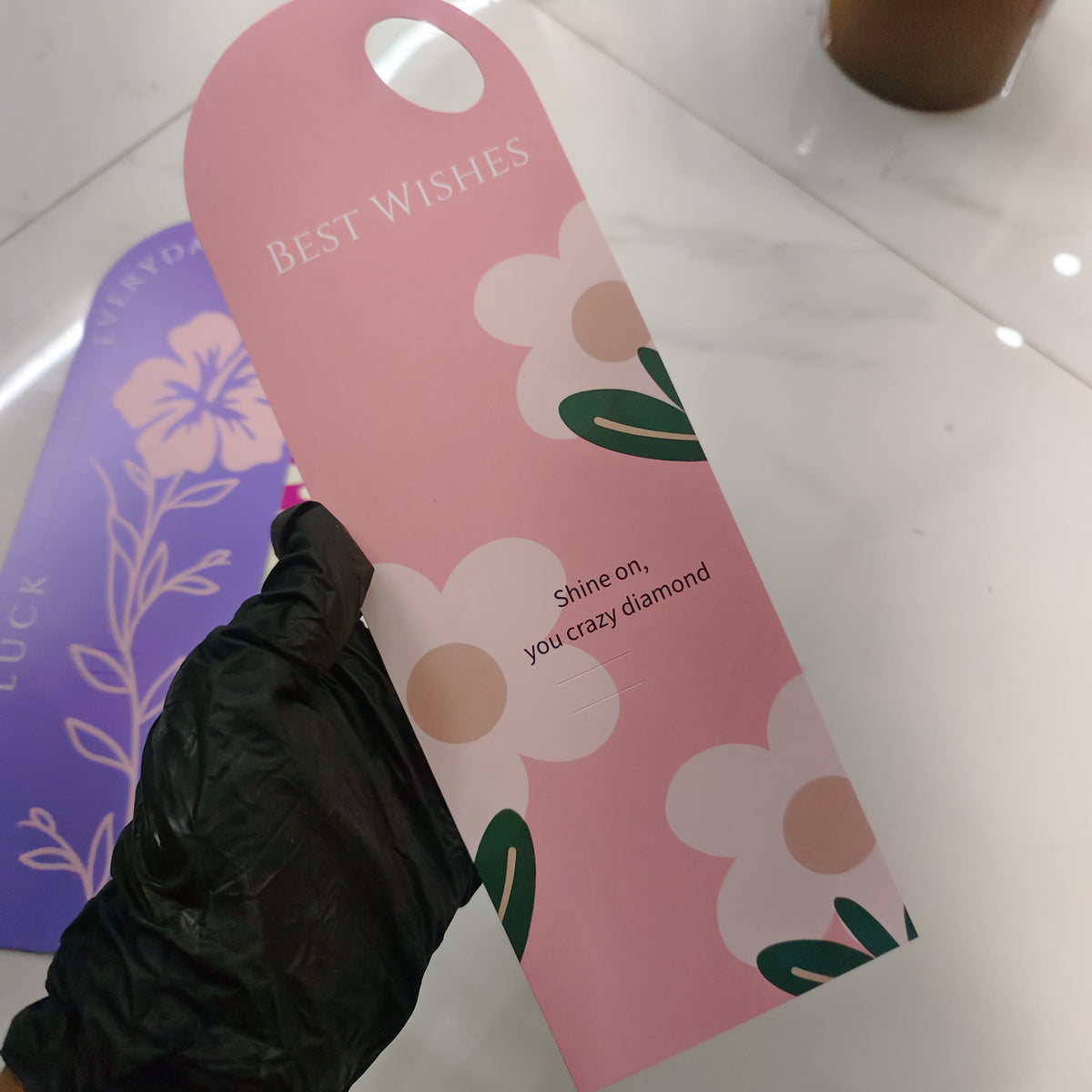FLORAL CARDS 350 GSM